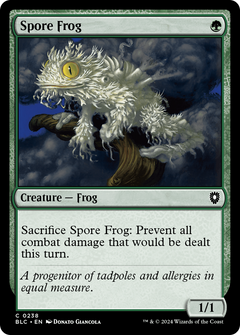 Spore Frog [Bloomburrow Commander]-1