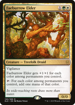 Faeburrow Elder (Promo Pack) [Throne of Eldraine Promos]-1