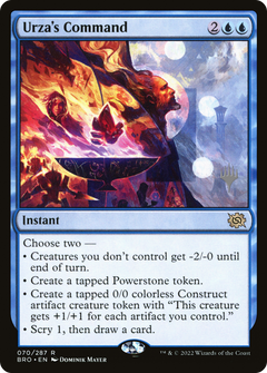 Urza's Command (PPBRO-070) - The Brothers' War Promos Foil-1