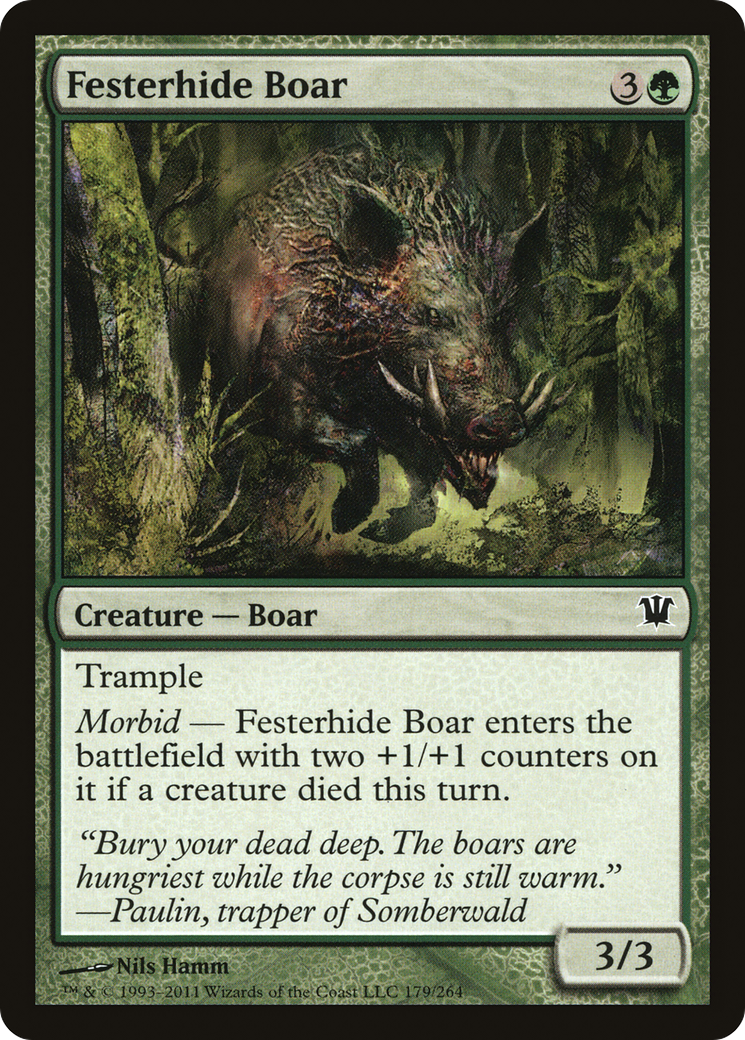 Festerhide Boar [Innistrad]-1
