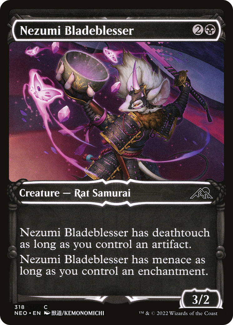 Nezumi Bladeblesser (Showcase Samurai) [Kamigawa: Neon Dynasty]-1