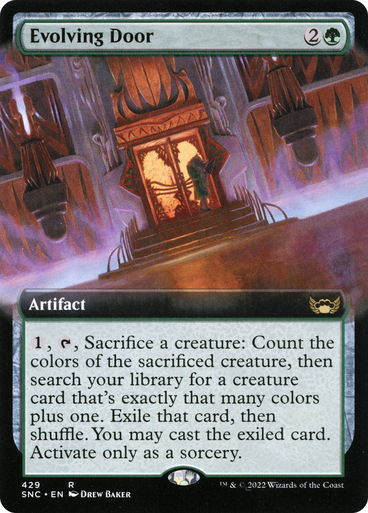 Evolving Door (Extended Art) [Streets of New Capenna]-1