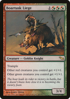 Boartusk Liege [Shadowmoor]-1