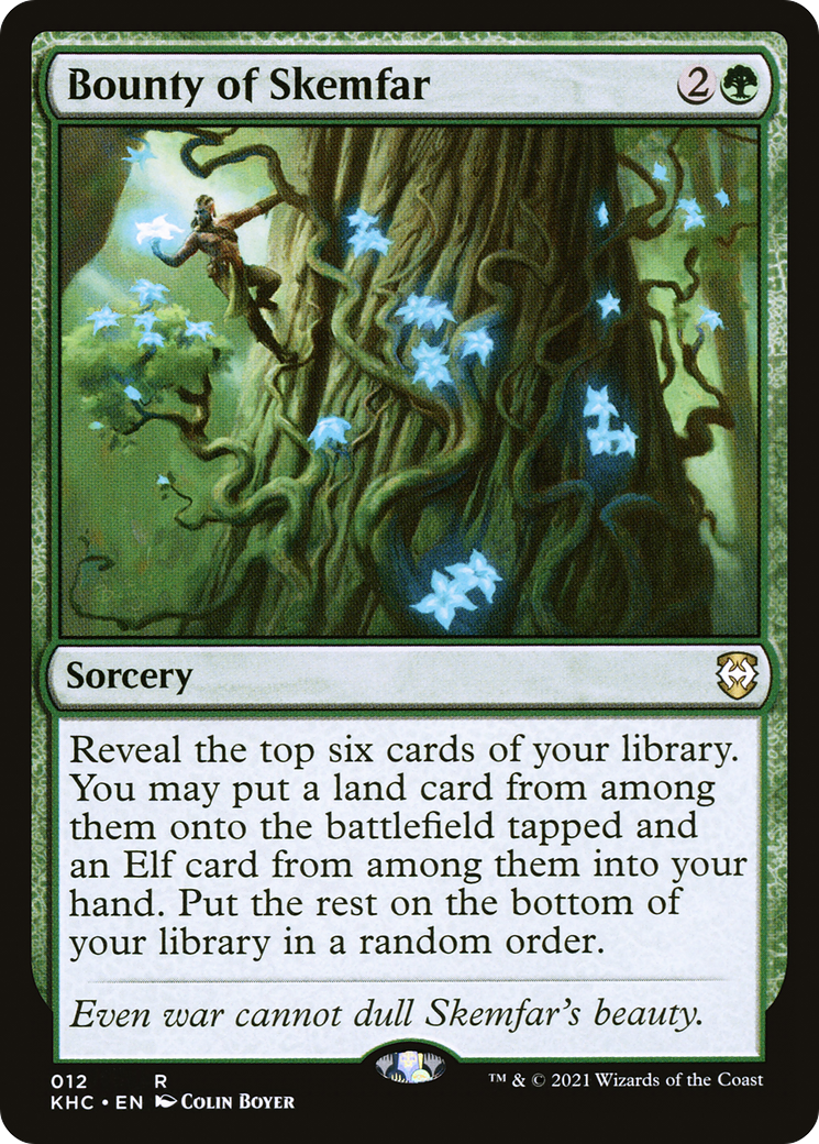 Bounty of Skemfar [Kaldheim Commander]-1