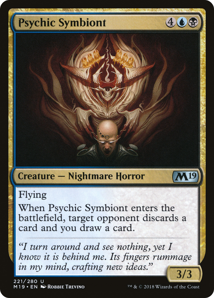 Psychic Symbiont [Core Set 2019]-1