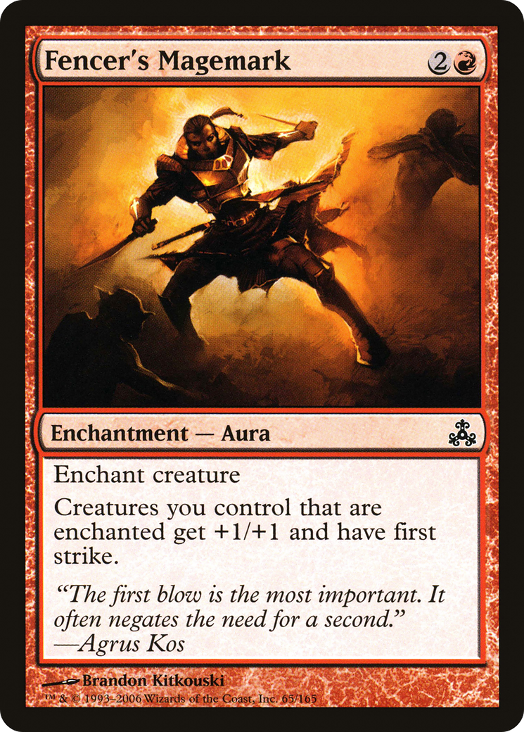 Fencer's Magemark [Guildpact]-1
