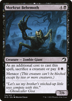 Morkrut Behemoth [Innistrad: Midnight Hunt]-1