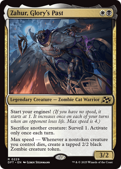 Zahur, Glory's Past (DFT-229) - Aetherdrift Foil-1