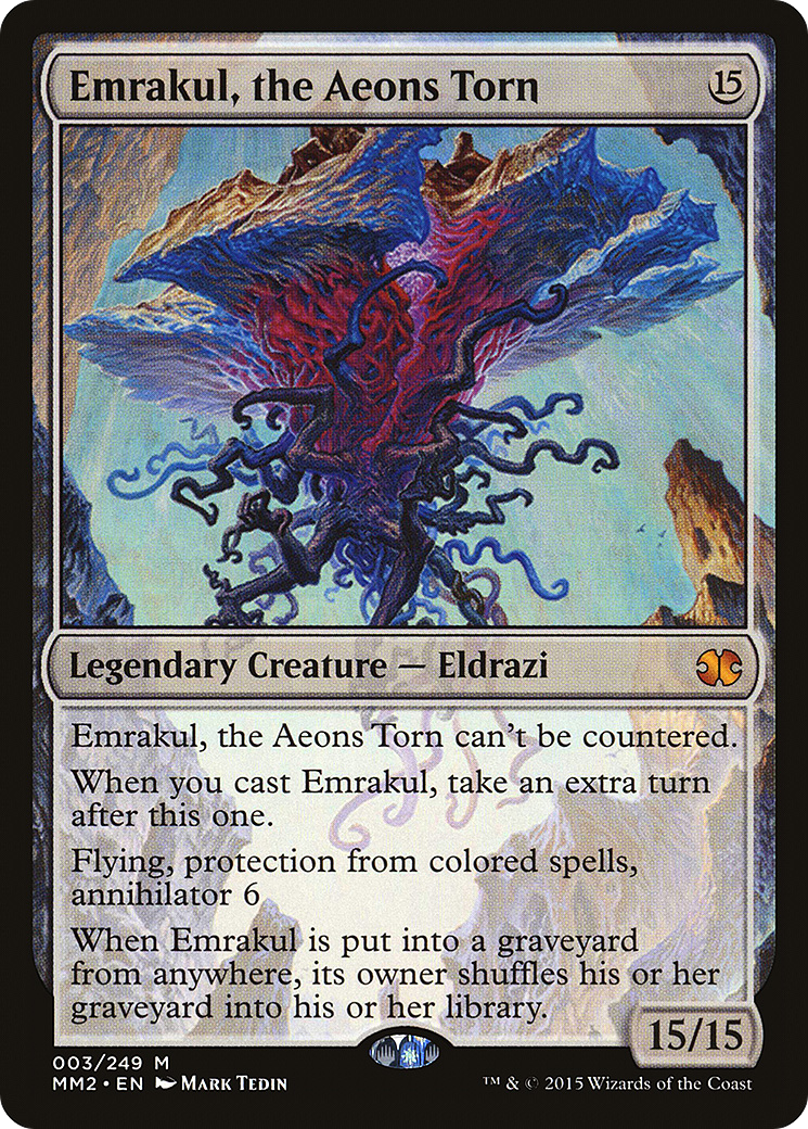 Emrakul, the Aeons Torn [Modern Masters 2015]-1