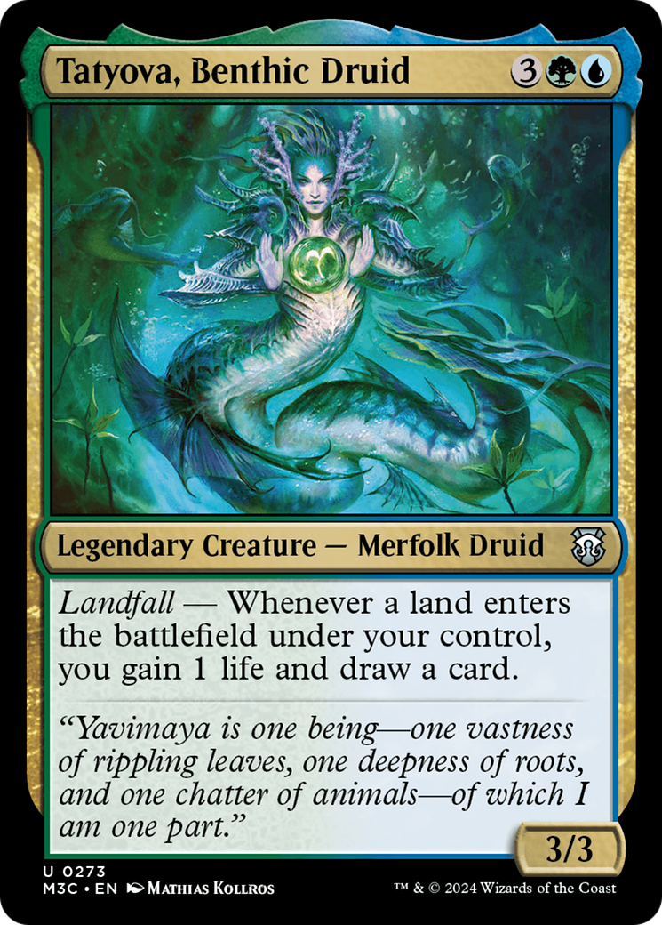 Tatyova, Benthic Druid [Modern Horizons 3 Commander]-1