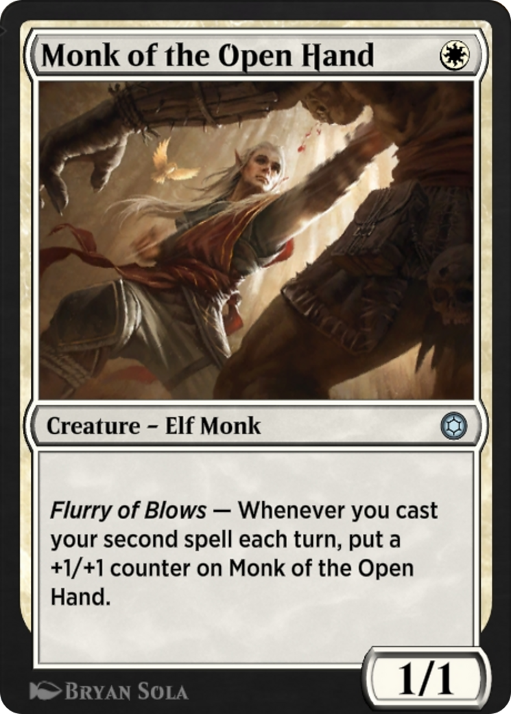Monk of the Open Hand (HBG-096) - Alchemy Horizons: Baldur's Gate-1