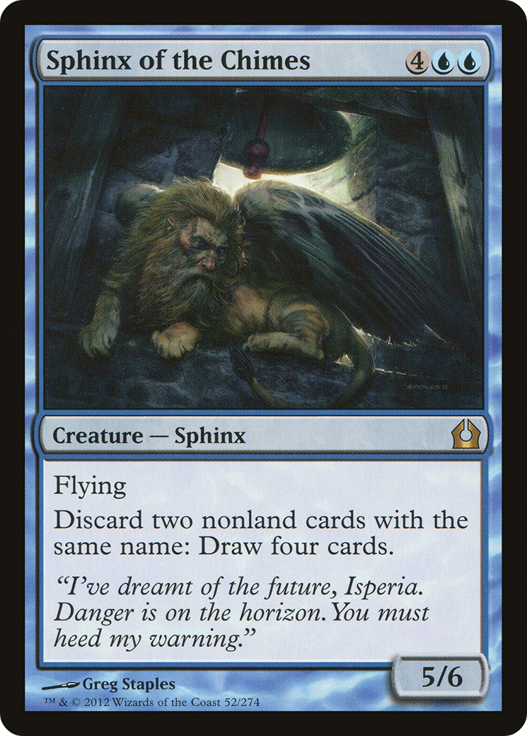 Sphinx of the Chimes [Return to Ravnica]-1