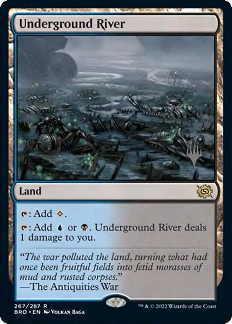 Underground River (Promo Pack) [The Brothers' War Promos]-1