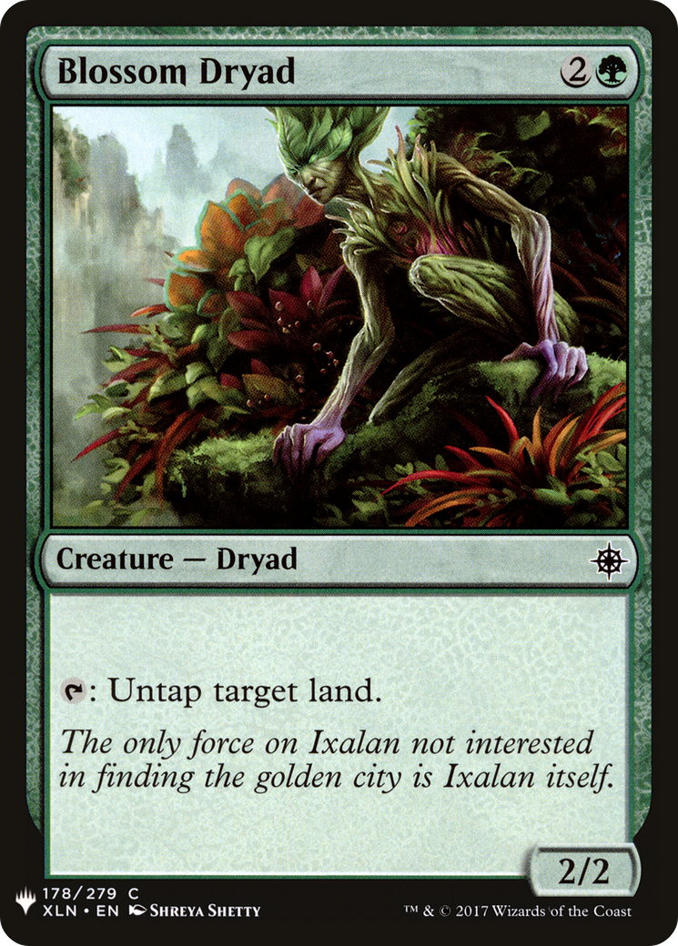 Blossom Dryad [Mystery Booster]-1