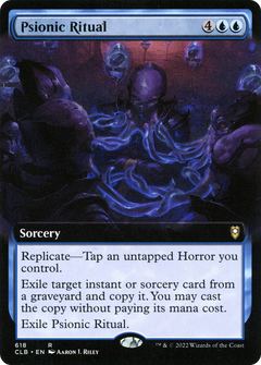 Psionic Ritual (Extended Art) [Commander Legends: Battle for Baldur's Gate]-1