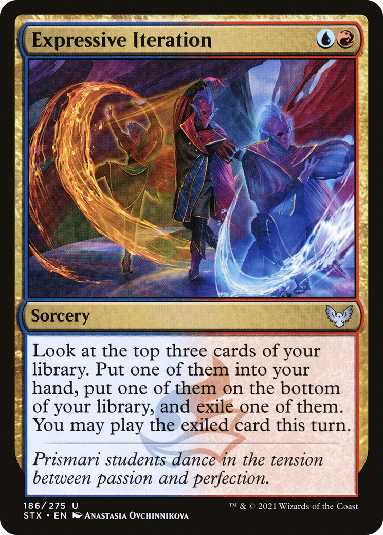 Expressive Iteration [Strixhaven: School of Mages]-1