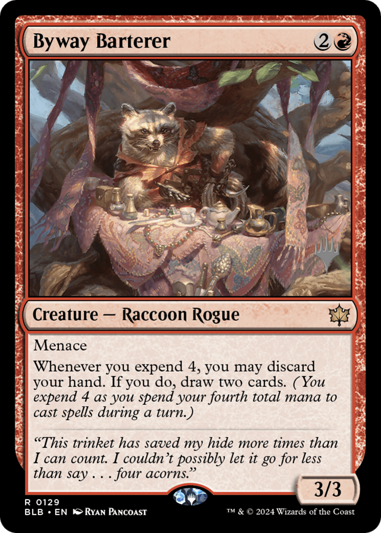 Byway Barterer (Promo Pack) [Bloomburrow Promos]-1