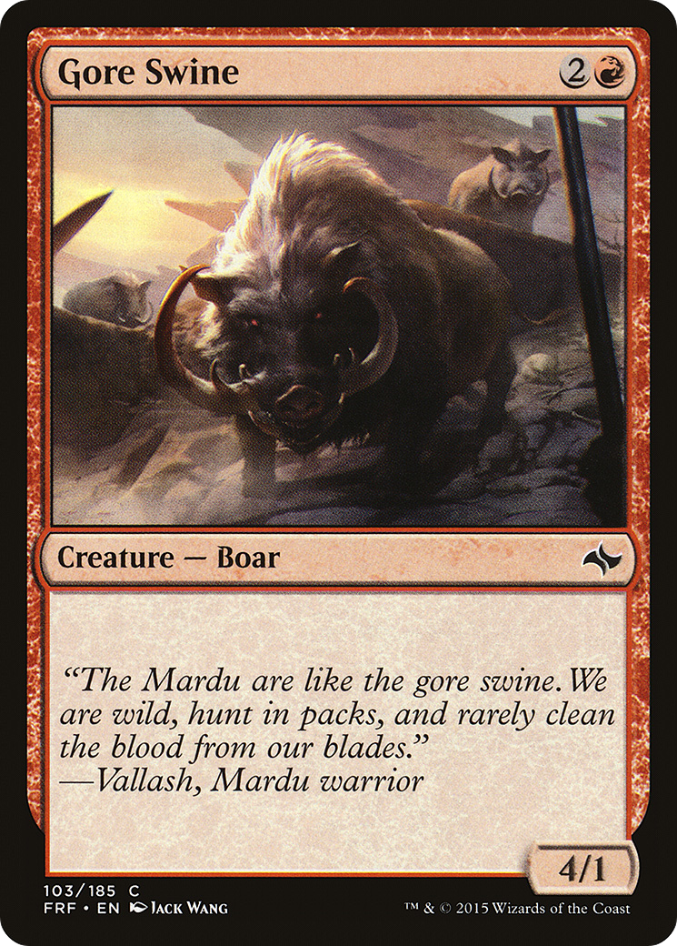 Gore Swine [Fate Reforged]-1