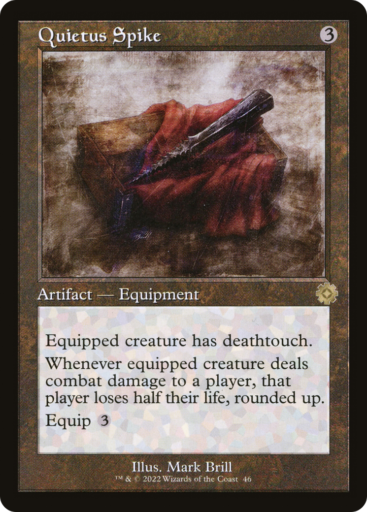 Quietus Spike (Retro) [The Brothers' War Retro Artifacts]-1