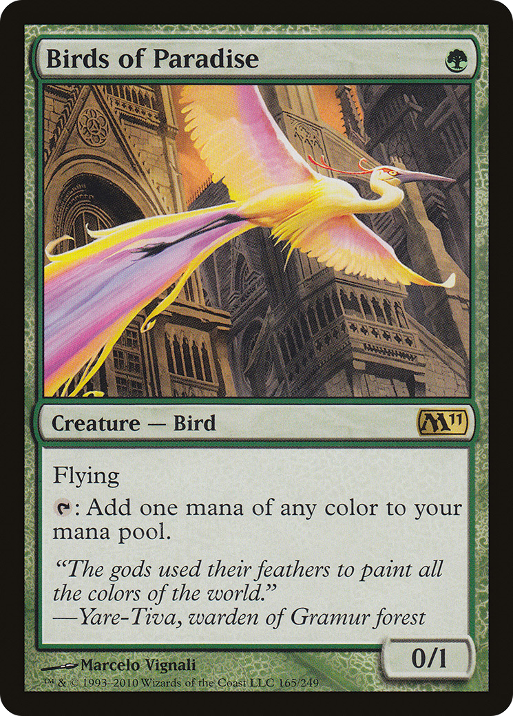 Birds of Paradise [Magic 2011]-1