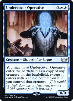 Undercover Operative (PRE-063) - Streets of New Capenna Promos Foil-1