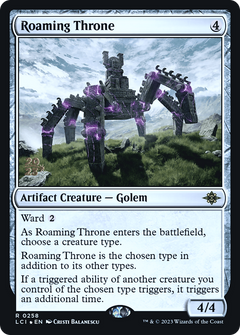Roaming Throne [The Lost Caverns of Ixalan Prerelease Cards]-1