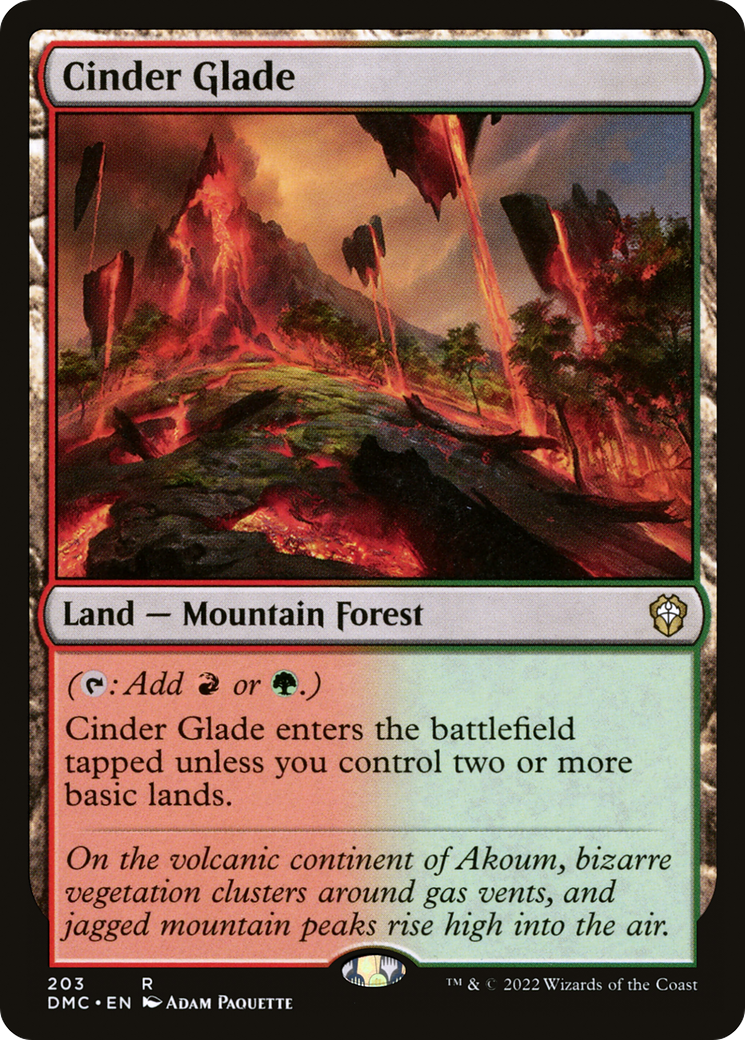 Cinder Glade [Dominaria United Commander]-1
