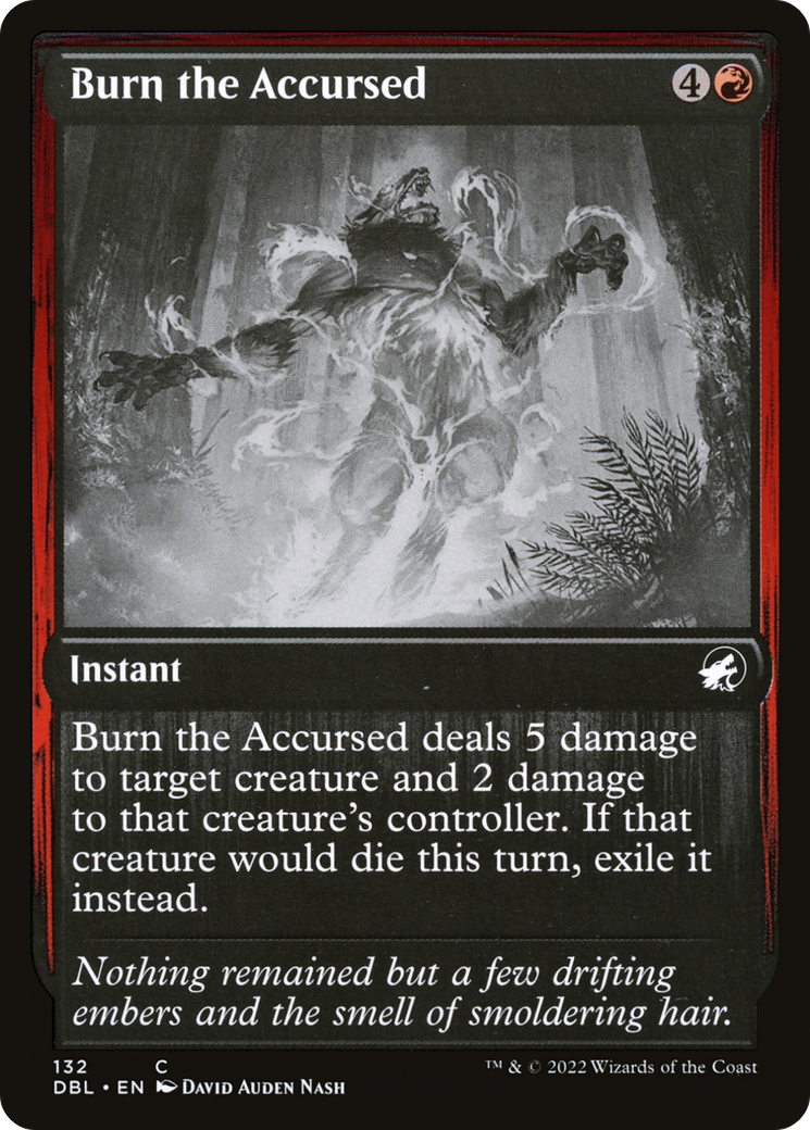 Burn the Accursed [Innistrad: Double Feature]-1