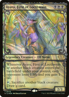 Ayara, First of Locthwain (Halo Foil) [Multiverse Legends]-1