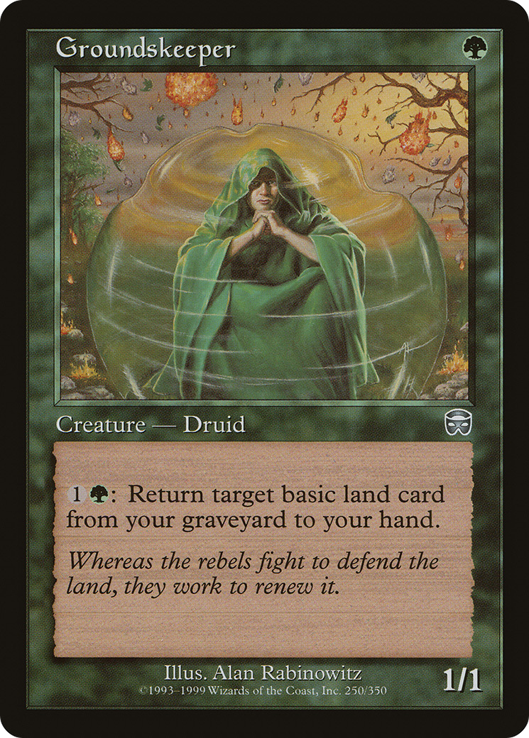Groundskeeper [Mercadian Masques]-1