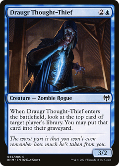 Draugr Thought-Thief [Kaldheim]-1