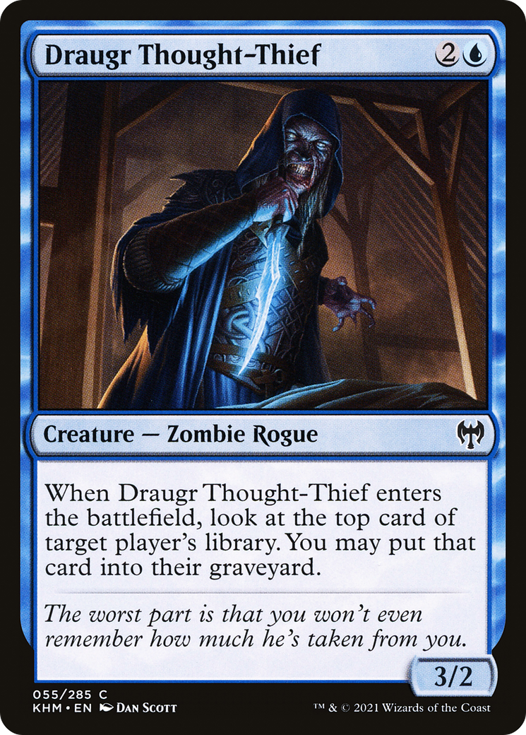 Draugr Thought-Thief [Kaldheim]-1