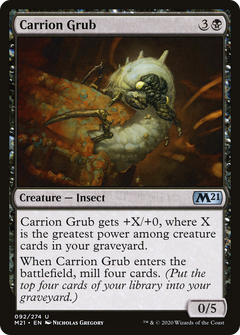 Carrion Grub [Core Set 2021]-1