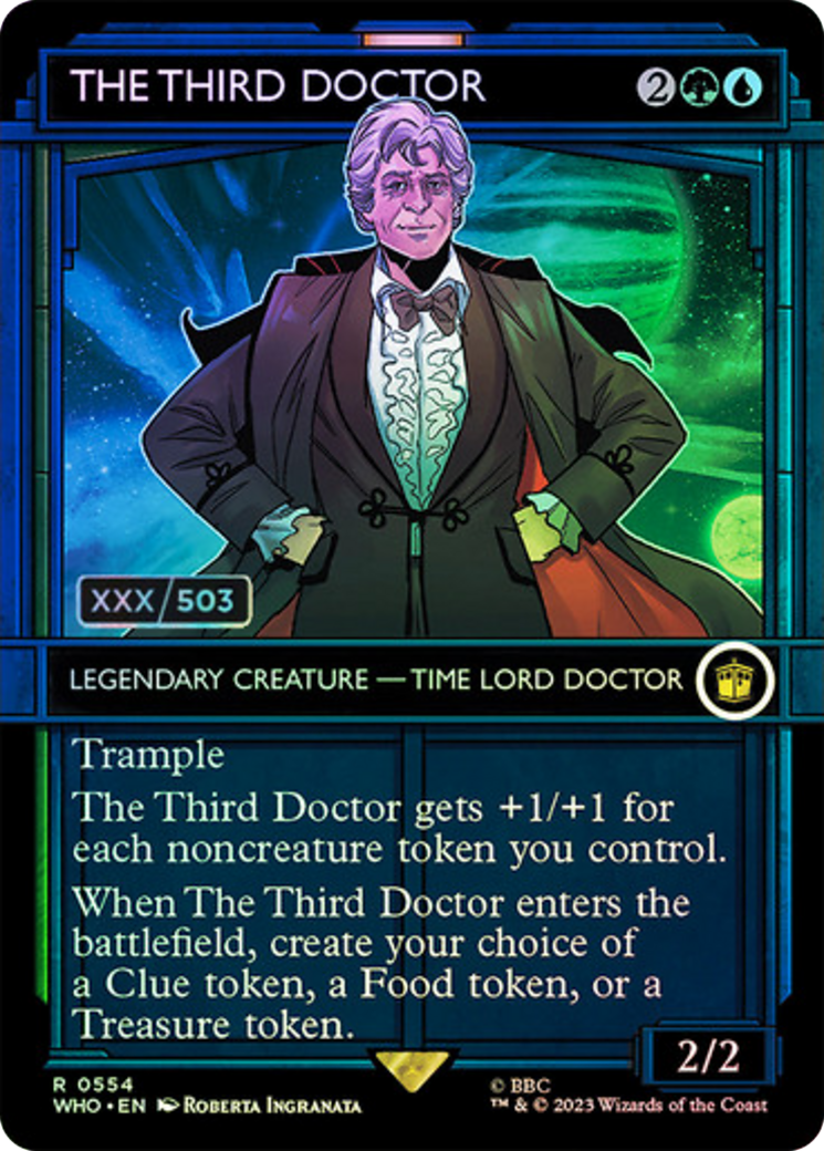 The Third Doctor (Serial Numbered) [Doctor Who]-1