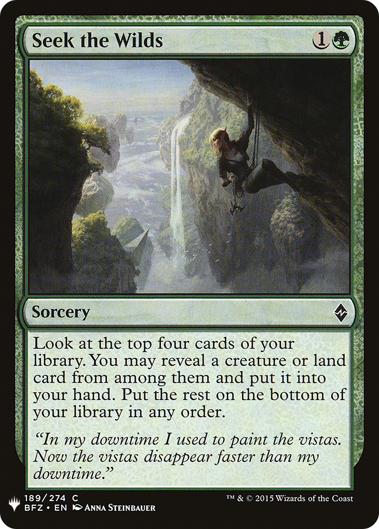 Seek the Wilds [Mystery Booster]-1