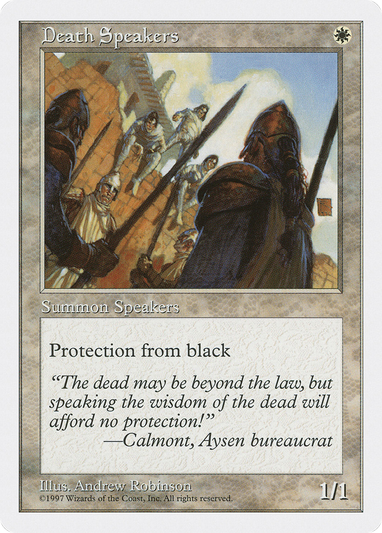 Death Speakers [Fifth Edition]-1