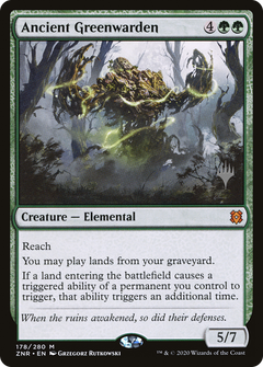 Ancient Greenwarden (Promo Pack) [Zendikar Rising Promos]-1