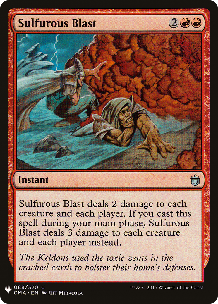Sulfurous Blast [Mystery Booster]-1