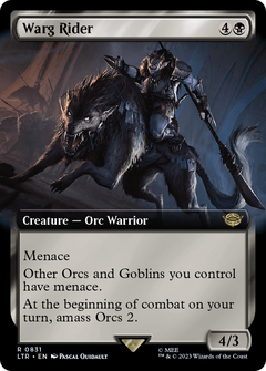 Warg Rider (Extended Art) [The Lord of the Rings: Tales of Middle-Earth]-1