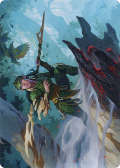 Gwenna, Eyes of Gaea // Gwenna, Eyes of Gaea (ABRO-025) - The Brothers' War Art Series (Borderless)-1