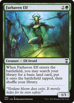 Farhaven Elf [Kaldheim Commander]-1