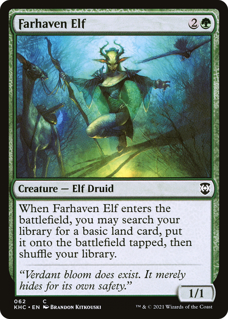 Farhaven Elf [Kaldheim Commander]-1