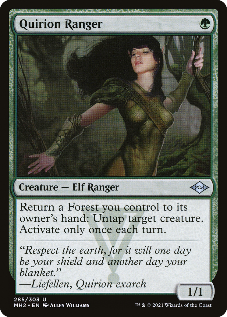 Quirion Ranger (MH2-285) - Modern Horizons 2 Etched Foil-1