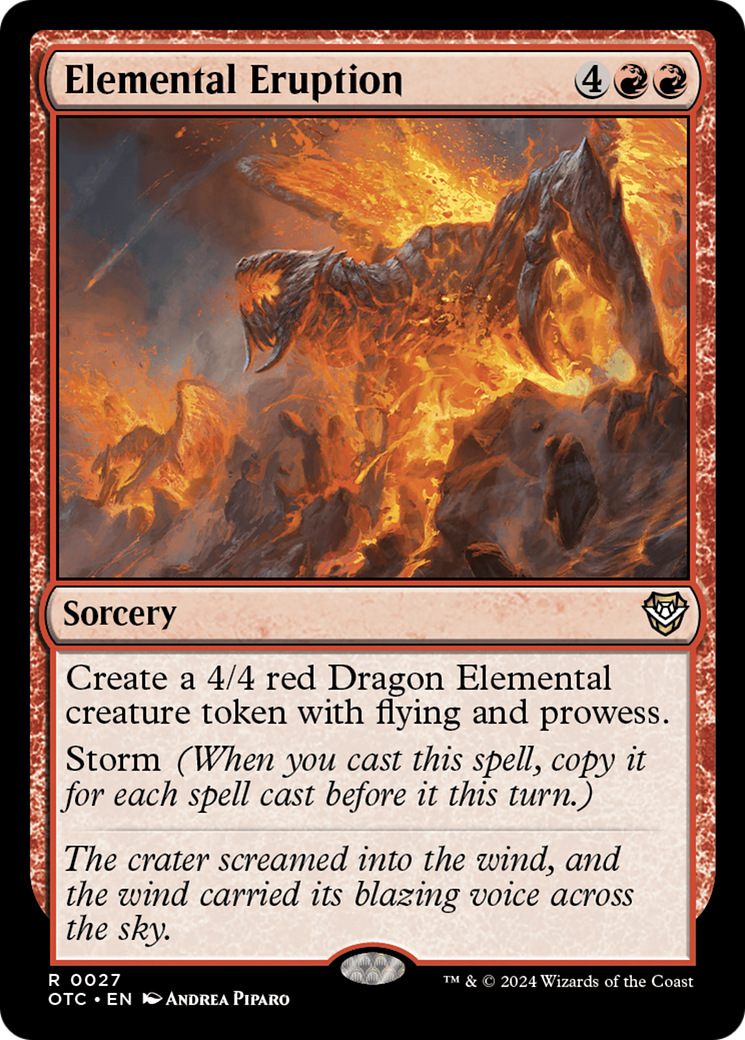 Elemental Eruption [Outlaws of Thunder Junction Commander]-1