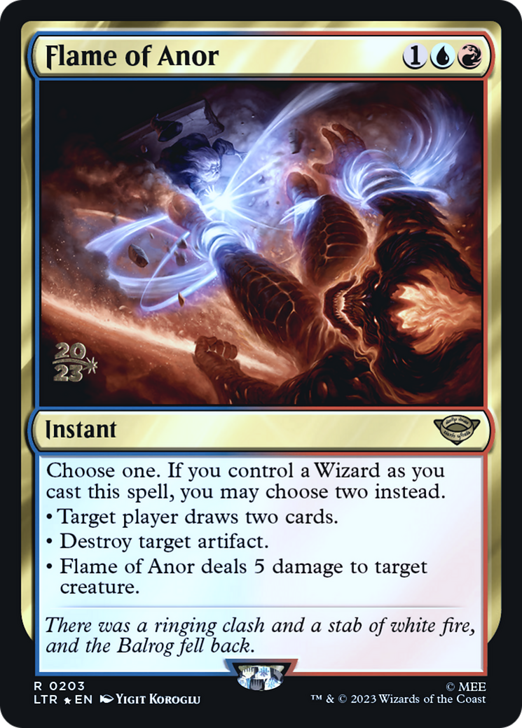 Flame of Anor [The Lord of the Rings: Tales of Middle-Earth Prerelease Promos]-1