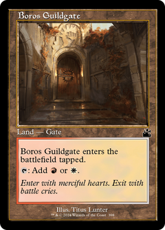 Boros Guildgate (Retro Frame) [Ravnica Remastered]-1