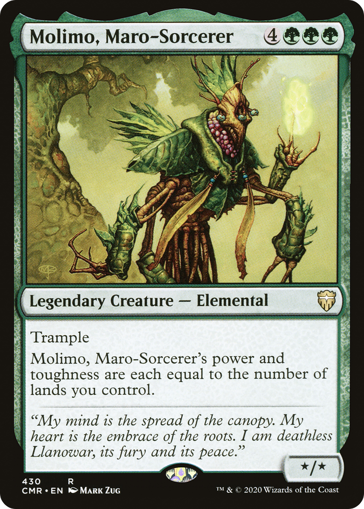 Molimo, Maro-Sorcerer [Commander Legends]-1