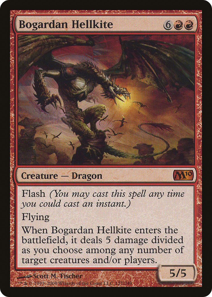 Bogardan Hellkite [Magic 2010]-1
