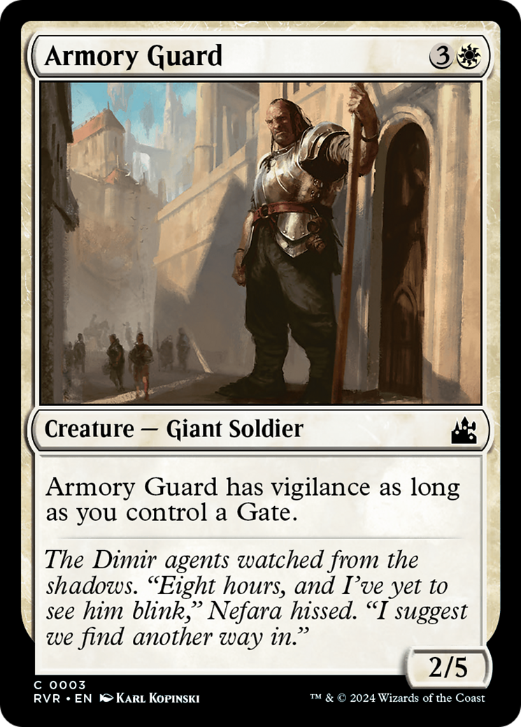 Armory Guard [Ravnica Remastered]-1