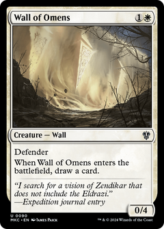 Wall of Omens (MKC-090) - Murders at Karlov Manor Commander-1